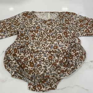 Rylee+Cru floral romper for baby girl size 12-18 months
